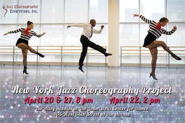 April 2012 New York Jazz Choreography Project
